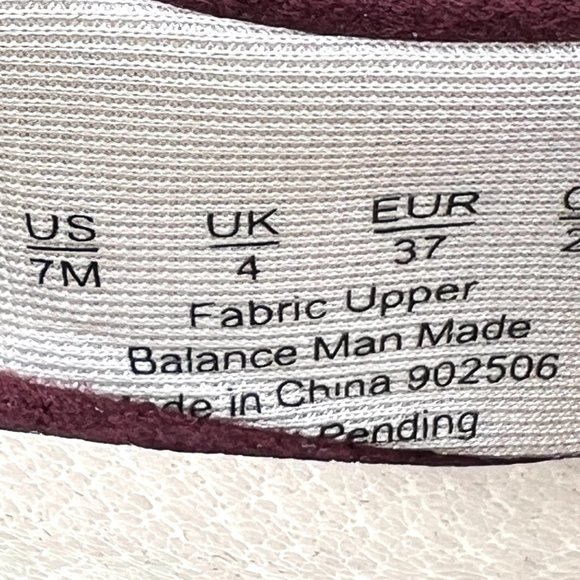 Lifestride Womens Gigi Sling Red Wine Burgundy Slingback Heels Pumps Shoes 7M - Picture 12 of 12